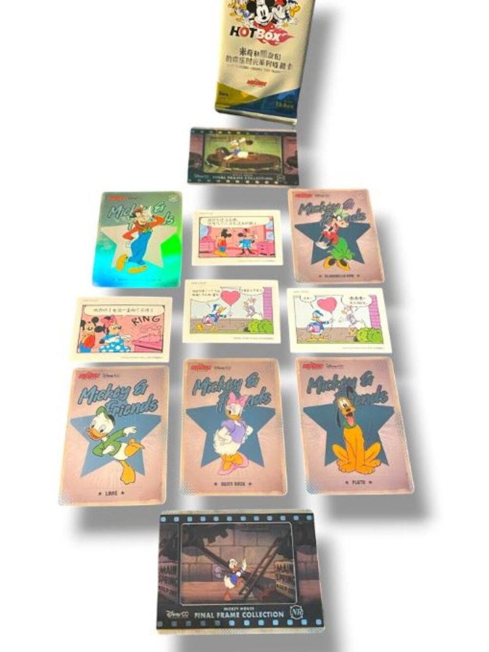 2023 Kakawow Disney 100 Mickey mouse and Friends Cheerful Time Card - RIPPED LOT